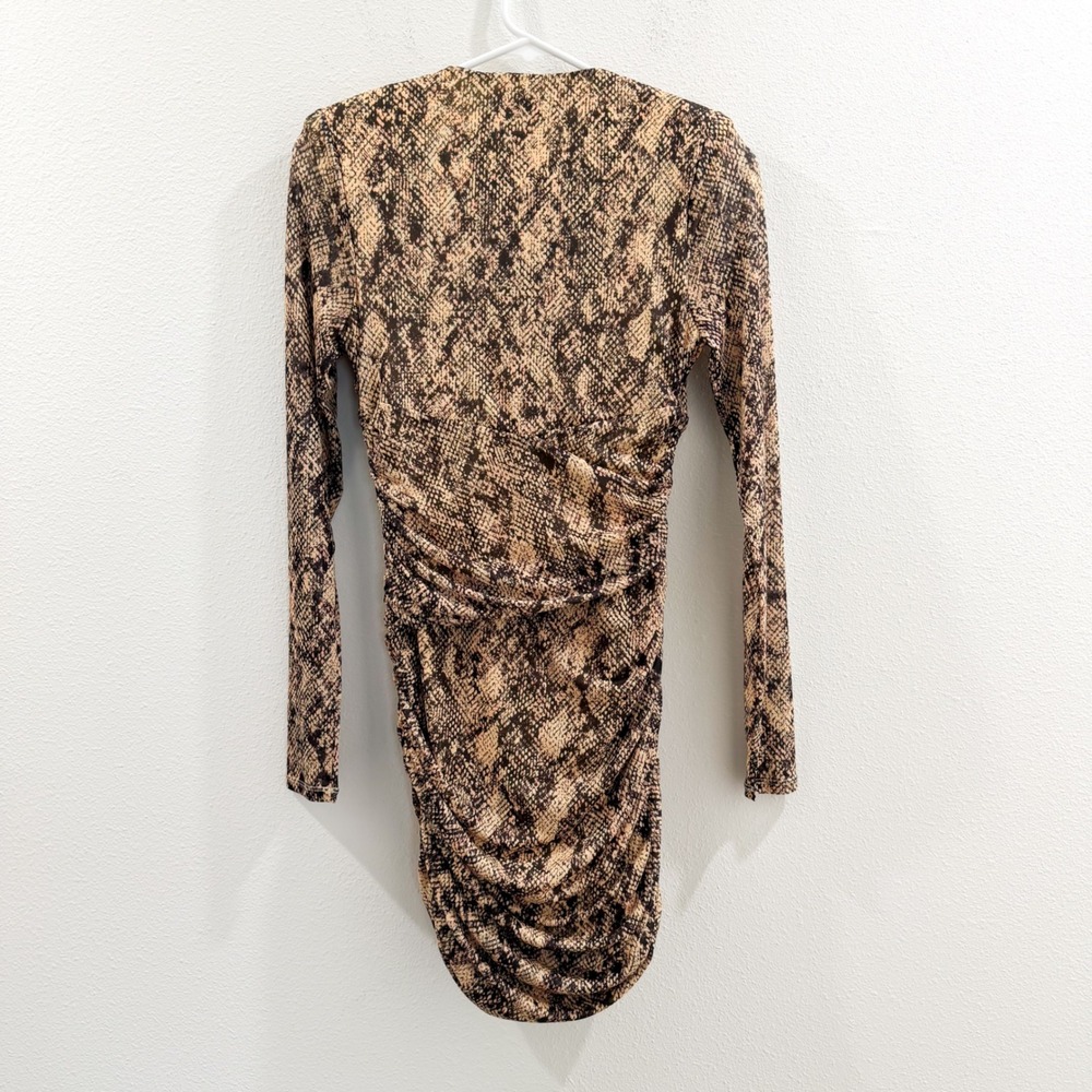 NWT Revolve X Michael Castello Miami Tropical Sexy Antonelle Snake Mini Dress S - Picture 5 of 6